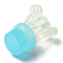 Transparent Resin Cabochons&nbsp;RESI-R437-02E