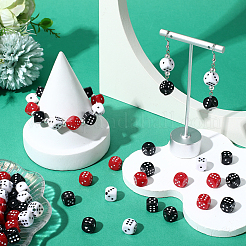 180Pcs 3 Colors Acrylic Beads&nbsp;OACR-PA0001-08