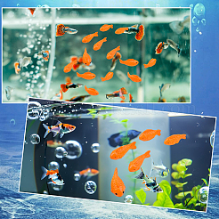 36Pcs 3 Styles Fish Resin Ornaments&nbsp;RESI-CN0001-03