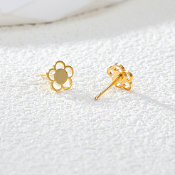 201 Stainless Steel Stud Earrings&nbsp;XO5531-2