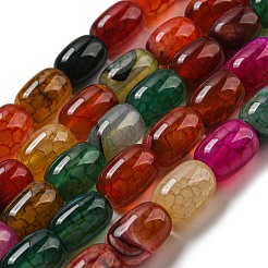 Natural Dragon Veins Agate Beads Strands&nbsp;G-A223-D11-01