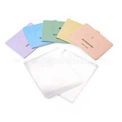 100Pcs Rectangle Clear Polypropylene Cellophane Bags&nbsp;CDIS-TA0001-36E