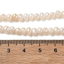 Natural Cultured Freshwater Pearl Beads Strands&nbsp;PA-CBAC463-19