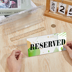 24Pcs Acrylic Table Number Sign Tent Holder&nbsp;AJEW-BC0009-71