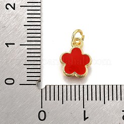 Brass Enamel Charms&nbsp;KK-C106-03G