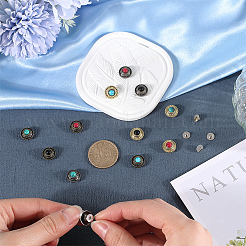 24 Sets 12 Style Alloy Buttons&nbsp;FIND-CP0001-87