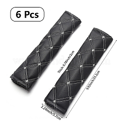 PU Imitation Leather Universal Car Seat Belt Pads&nbsp;AJEW-WH20020-340A