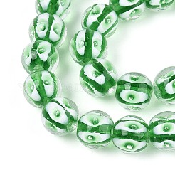 Handmade Lampwork Beads Strands&nbsp;LAMP-N028-20D