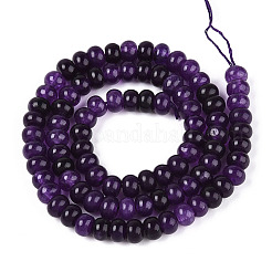 Dyed Natural White Jade Beads Strands&nbsp;X-G-T139-59A-03