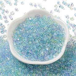AB Color Plated Glass Seed Beads&nbsp;SEED-L011-06B-09