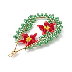 Glass Seed Beads Big Pendants&nbsp;PALLOY-MZ00408