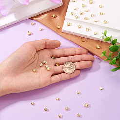42Pcs 7 Styles Brass Beads&nbsp;KK-TA0001-95