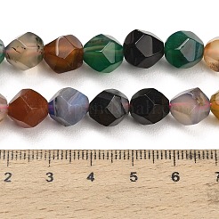 Natural Agate(Dyed & Heated) Beads Strands&nbsp;G-K425-B10-01