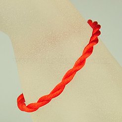 Nylon Rattail Satin Cord Bracelet Making&nbsp;AJEW-JB00019-02