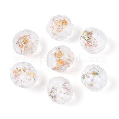 Handmade Foil Glass Beads&nbsp;FOIL-N029-10H