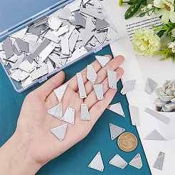 180Pcs 10 Style Sew On Mirror Rhinestones&nbsp;DIY-PH0013-73