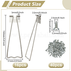 16Pcs Alloy Photo Frame Bracket&nbsp;AJEW-FG0007-85P