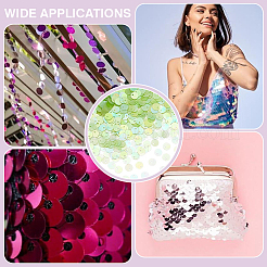 2400Pcs PVC Paillette/Sequin Pendants&nbsp;FIND-HY0005-24B