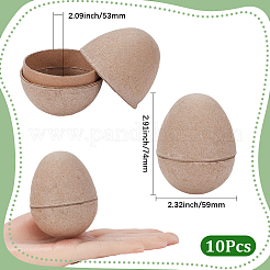 10Pcs DIY Children's Pulp Easter Eggs&nbsp;DIY-SP0002-63A