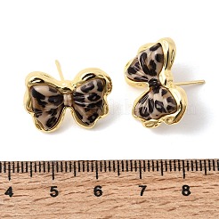Brass Stud Earrings&nbsp;EJEW-D355-07G