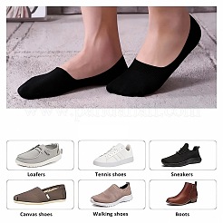 Polycotton Non-slip Boat Socks&nbsp;AJEW-WH20054-023B