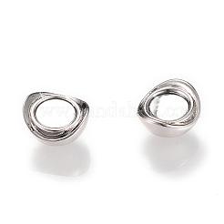 Brass Magnetic Clasps with Glue-in Ends&nbsp;KK-R052-21P