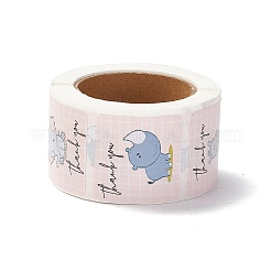Adhesive Thank You Stickers Roll&nbsp;X-DIY-M035-03G