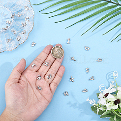 26Pcs 26 Styles Brass Charms&nbsp;KK-WR0001-93