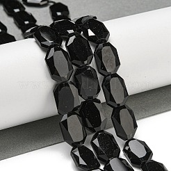 Natural Obsidian Beads Strands&nbsp;G-P544-B03-01