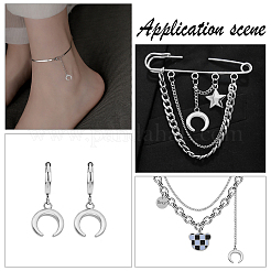 30Pcs 304 Stainless Steel Charms&nbsp;STAS-DC0005-42