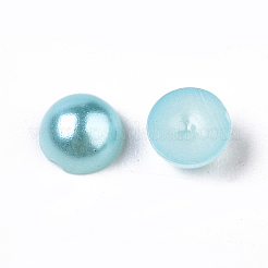 ABS Plastic Imitation Pearl Cabochons&nbsp;SACR-S738-8mm-Z19