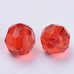Transparent Acrylic Beads&nbsp;TACR-Q257-6mm-V12