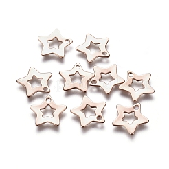 201 Stainless Steel Charms&nbsp;STAS-E484-07RG