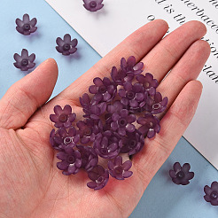 Frosted Acrylic Bead Caps&nbsp;MACR-S371-07A-743