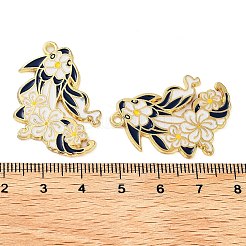 Rack Plating Alloy Enamel Pendants&nbsp;FIND-Q099-03B-03