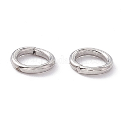 Non-Tarnish 304 Stainless Steel Open Jump Rings&nbsp;STAS-C040-01H-P
