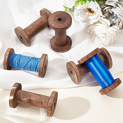 Wooden Empty Spools&nbsp;LS-WOOD-WH0034-03A