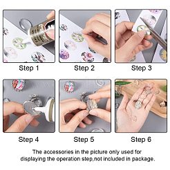 DIY Finger Ring Kits&nbsp;DIY-PH0025-54P