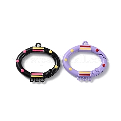 Spray Painted Alloy Spring Gate Ring&nbsp;PALLOY-Z018-03