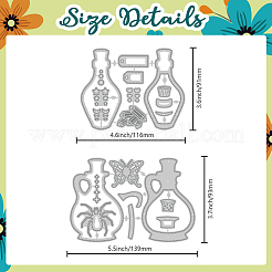 Magic Potion Theme Carbon Steel Cutting Dies Stencils&nbsp;DIY-WH0309-3623
