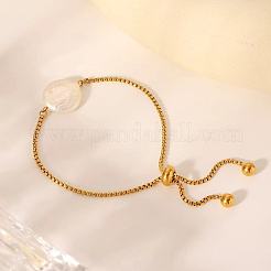 Fashion Stainless Steel Boston Link Chains Slider Bracelets&nbsp;EE0272