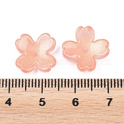 Two Tone Transparent Glass Bead Caps&nbsp;GLAA-Z020-02I