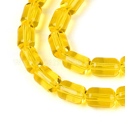 Transparent Glass Beads Strands&nbsp;GLAA-T028-14T-02