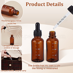 Glass Dropper Bottles&nbsp;AJEW-PH0012-62B