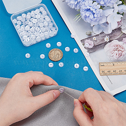 100Pcs 2-Hole Resin Buttons&nbsp;RESI-FG0001-13B