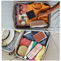 Portable Rectangle Polyester Jewelry Storage Bags&nbsp;ABAG-WH0046-98