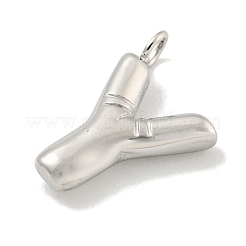Non-Tarnish 304 Stainless Steel Pendants&nbsp;STAS-C102-15P-Y
