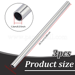 3Pcs 304 Stainless Steel Pipes&nbsp;DIY-GA0009-30