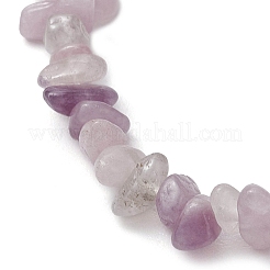 Natural Lilac Jade Anklets&nbsp;AJEW-AN00592-06