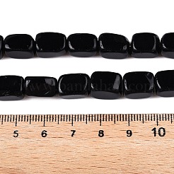 Natural Black Stone Beads Strands&nbsp;G-T138-88